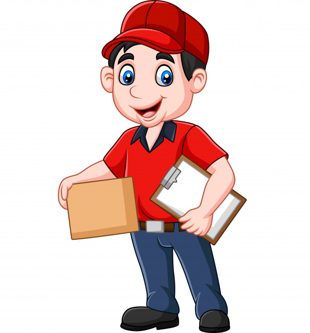 cartoon delivery courier 29190 4414